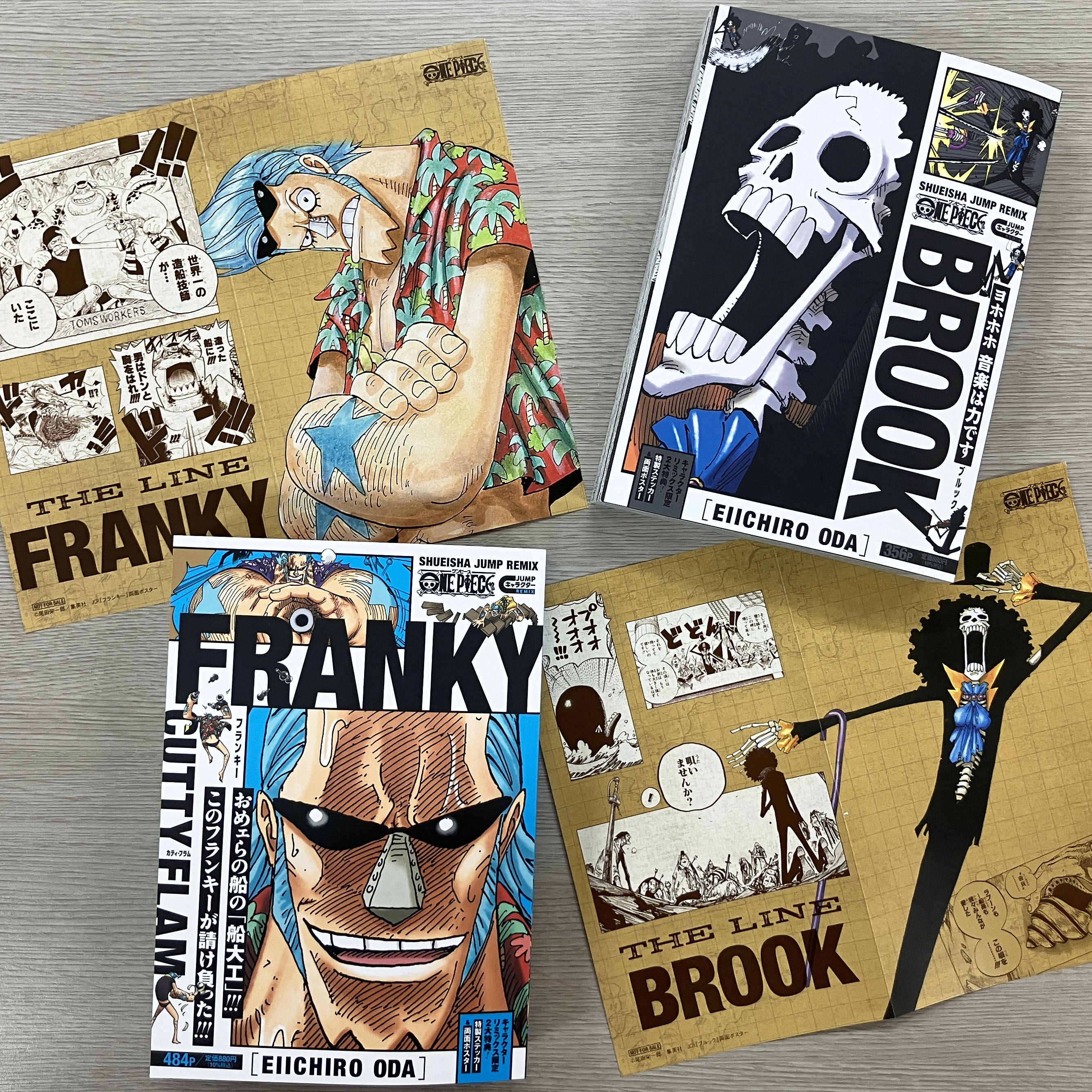 One Piece Jump Character Remix Shueisha 10-volume set