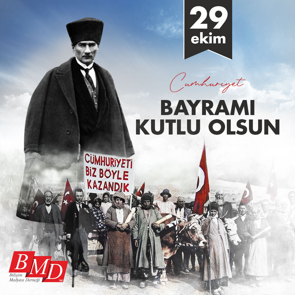 bmd_tr's tweet photo. 29 Ekim Cumhuriyet Bayramı'mız ve Cumhuriyetimizin 101. yılı kutlu olsun. #29ekimcumhuriyetbayramı #29ekim https://t.co/uim7KU2SB5