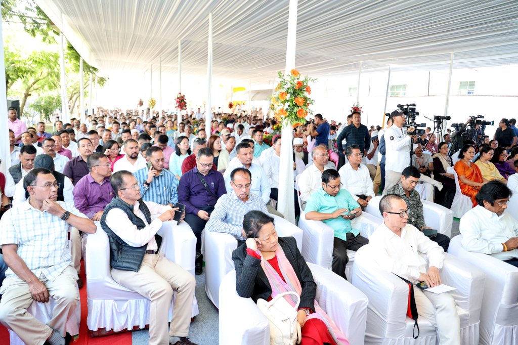 rsapam's tweet photo. Joined the Hon'ble Chief Minister Shri @NBirenSingh at the virtual Launch, Inauguration and Foundation Stone Laying for Health Sector Projects and Initiatives worth over Rs.12,850 crore by Hon'ble Prime Minister Shri @narendramodi ji .
@JPNadda https://t.co/zrlw0YOzZo