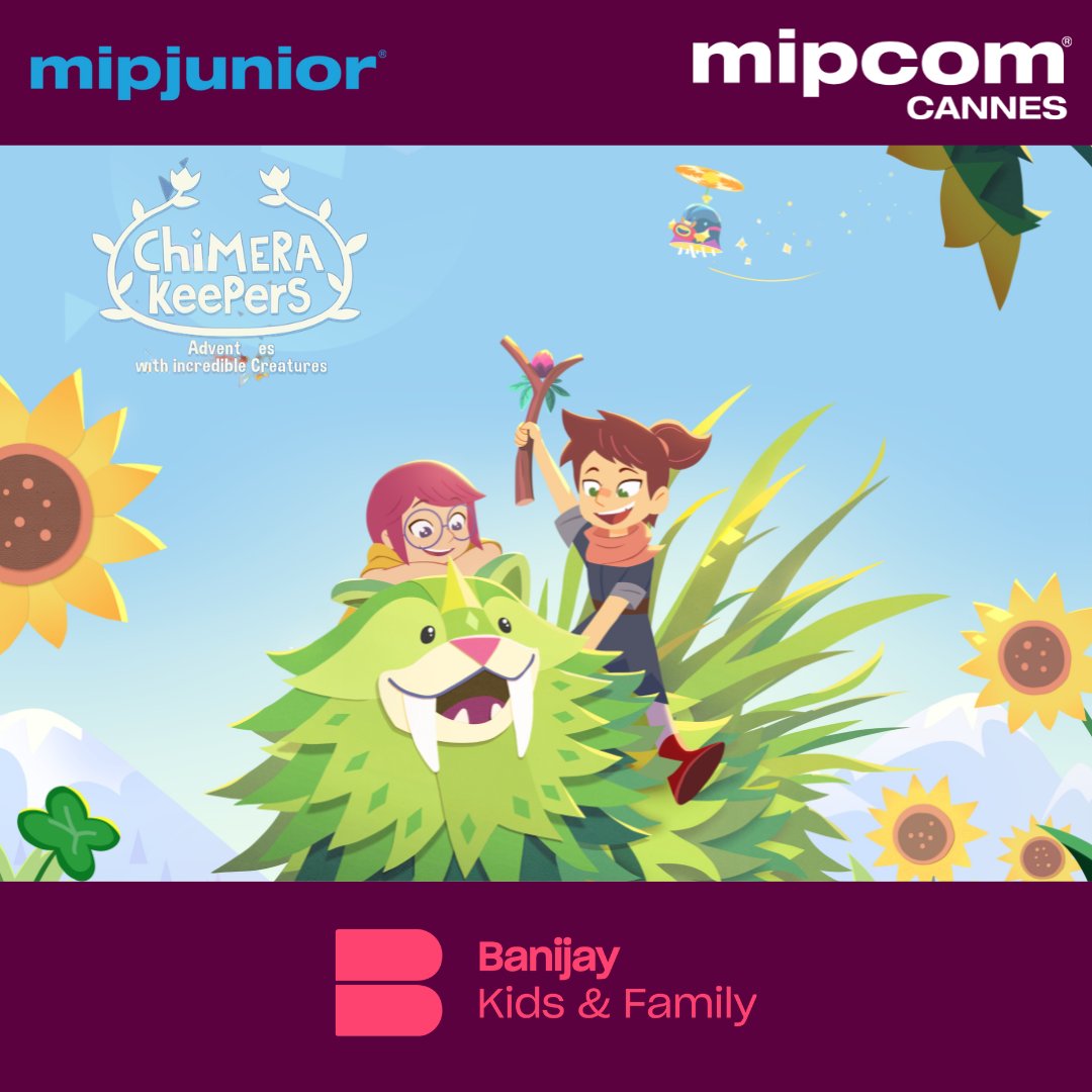 Chimera Keepers: Adventures with Incredible Creatures was one of the most-watched shows in the MIPJunior Screenings Library this year!🥳

It featured as part of Banijay Kids &amp; Family Distribution’s impressive line-up at MIPJunior.

#MonelloProductions #WeAreBanijay