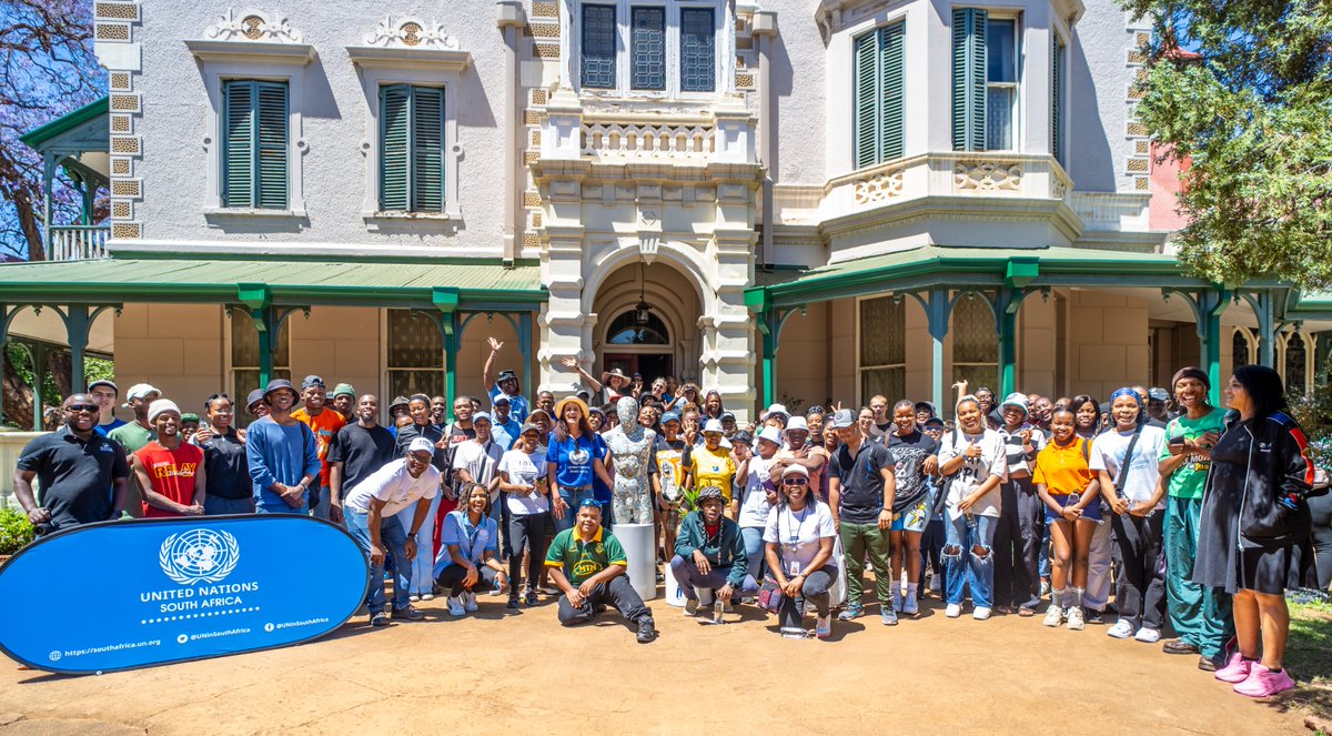 UNinSouthAfrica's tweet image. 📸 #UNWeek in Photos📸

@UN Day reminds us of the power of unity and a reminder that a world of peace, equality, and sustainability is always within reach. #GlobalGoals