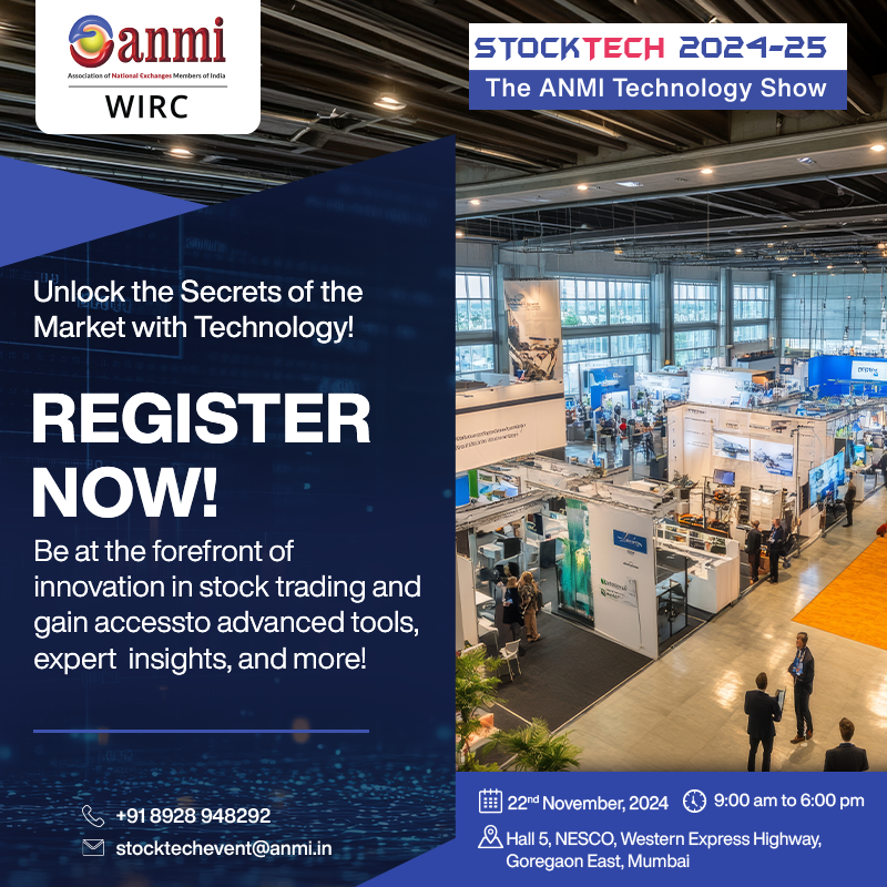 OfficialAnmi's tweet image. Unlock the secrets of the Market with Technology!
At #StockTech 2024-25, we bring together innovators in finance and tech to transform the world of trading.
Register today:
bit.ly/3Nskj7p
#StockTech #Technology #Future #Stocks #Growth #Expo