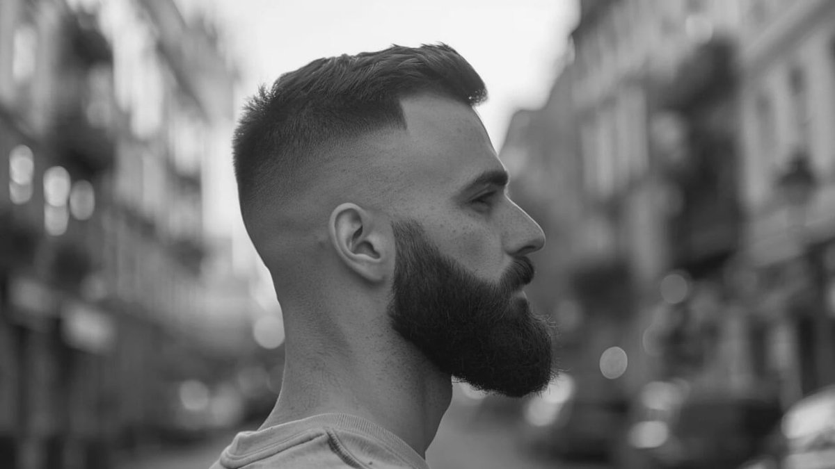 MyLifestyleMan's tweet photo. Wenn Du nach einer trendigen Option suchst, um Deinen Bartstil aufzuwerten, dann ist ein Bart-Fade die richtige Wahl. Es erzeugt einen sanften Mischeffekt auf Deinem Gesicht für einen weicheren und gepflegter aussehenden Bart.
https://t.co/xNbQVP05b3 https://t.co/BTQST597LU