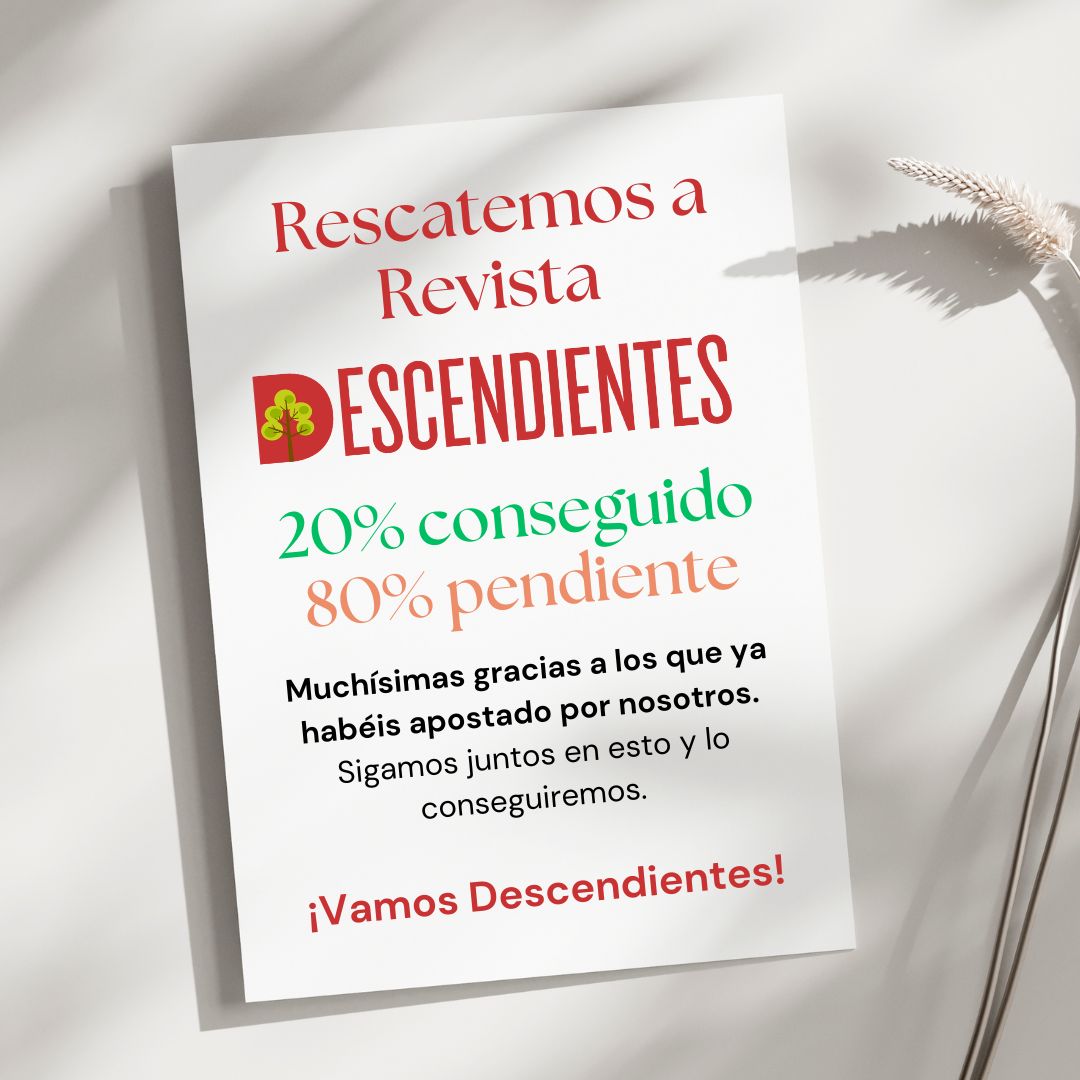 ¡Twitter, haz tu magia! ¡Vamos a por el quinto día de nuestra campaña y precisamente hemos alcanzado 1/5 del objetivo: 20%. Necesitamos vuestro apoyo, por favor, ayúdanos a difundir la campaña verkami.com/locale/es/proj… #Genealogy #Halloween #genealogía #historiafamiliar #Historia