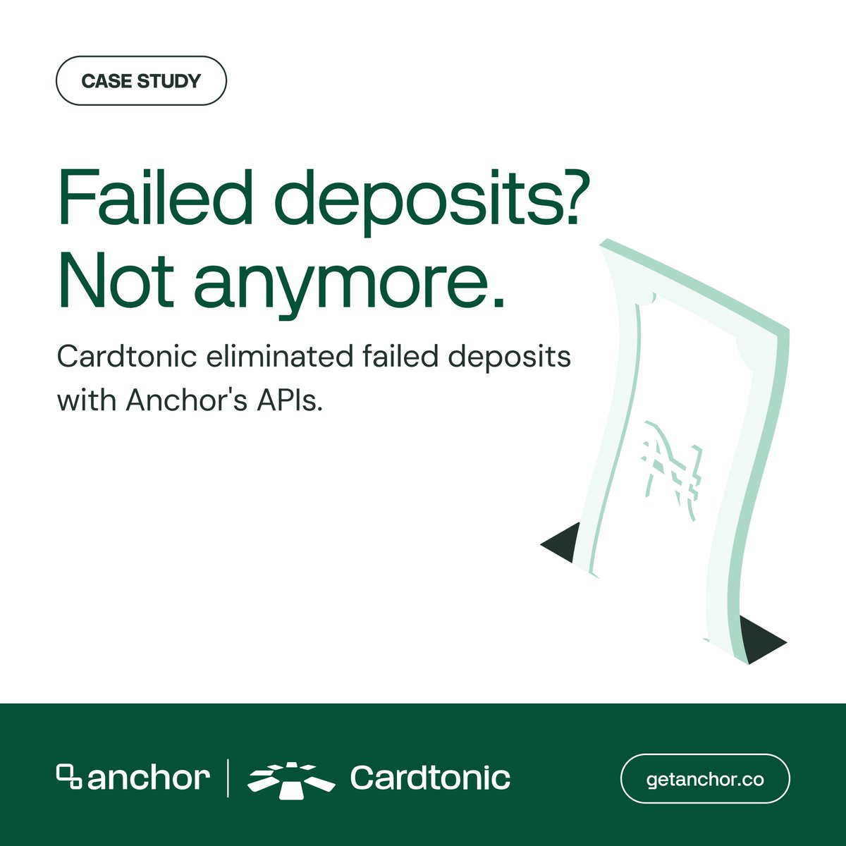 anchor_build's tweet photo. When Cardtonic faced constant deposit failures, it wasn’t just a technical glitch; it was affecting their customers

Read the full story of @cardtonic 's journey and discover how reliable fintech infrastructure makes all the difference
👉 https://t.co/untd3JeDQm

#BuildwithAnchor https://t.co/kJnJKsPuhX