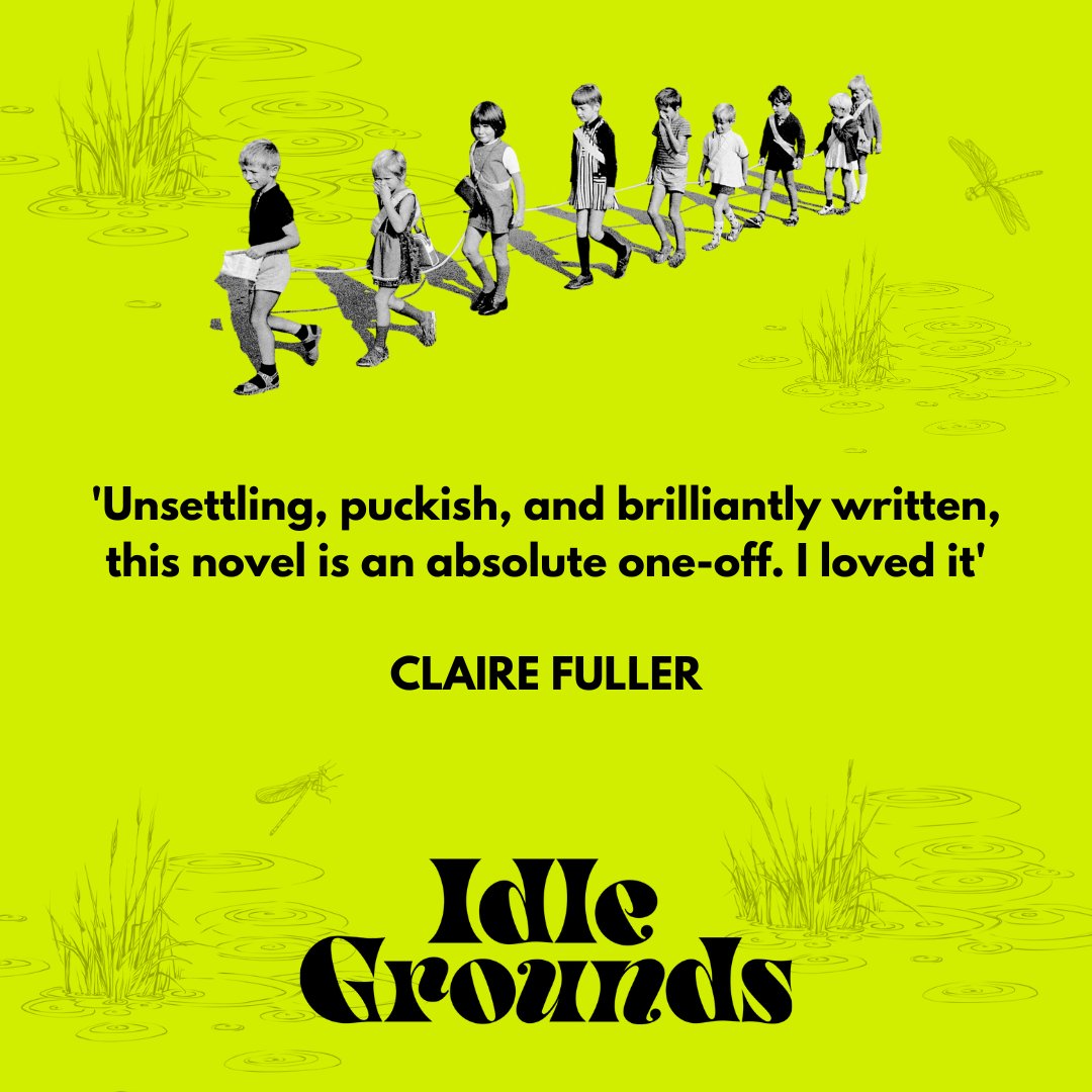 🥚👁️ NEW QUOTES FOR IDLE GROUNDS 👁️🥚

Fantastic new quotes for Krystelle Bamford's IDLE GROUNDS have landed from Claire Fuller, Jennie Godfrey, Amy Twigg and Rachel Lyon.

Out in April 2025, available to pre-order now: penguin.co.uk/books/464099/i…