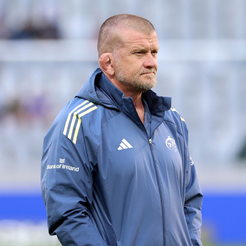 Munsterrugby's tweet photo. Munster Rugby and the IRFU today confirm the departure of Graham Rowntree as Head Coach by mutual agreement.

We thank Graham for his passion &amp; dedication to Munster Rugby over the past 5 years &amp; wish him and his family the very best for the future.

Full statement ⤵️

#SUAF 🔴