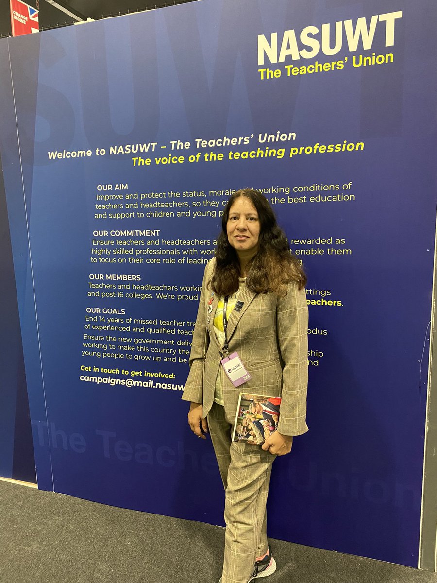 NASUWT President tweet media