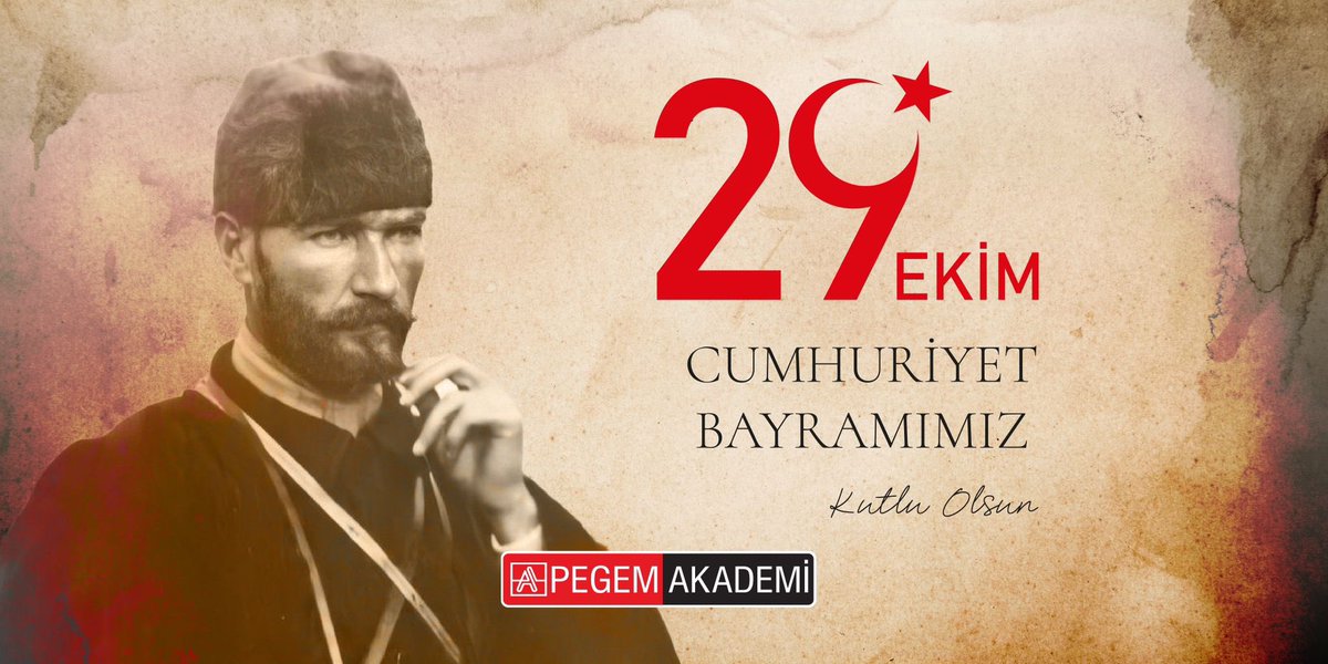 TrabzonPegem's tweet photo. 101 yıl önce Cumhuriyetimizin temelleri atıldı, bugün ise daha da güçlü, birlikte daha ileriye gidiyoruz. Cumhuriyetimizin 101. yılını coşkuyla kutluyoruz. Birlikte nice yüzyıllara! 🇹🇷

#cumhuriyetbayramı #türkiye #29ekim #atatürk #pegemakademi https://t.co/aNfxPFQOwT