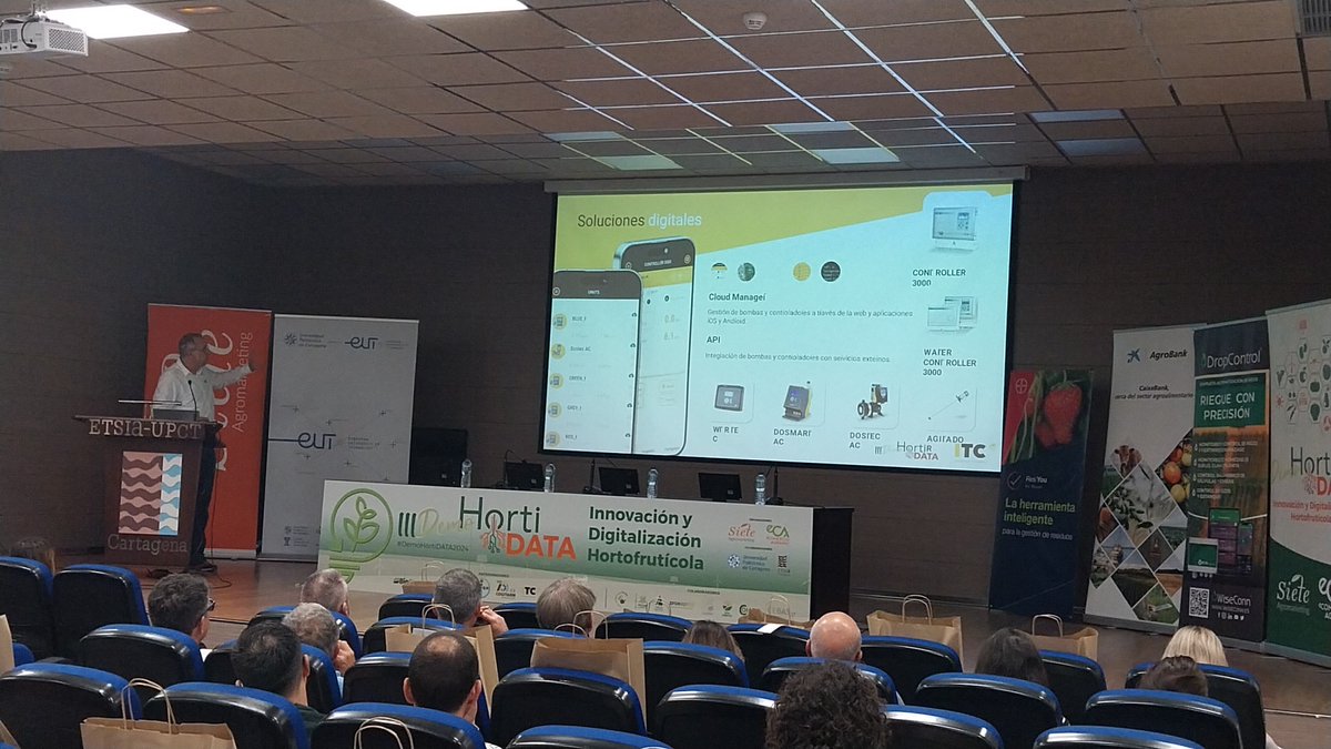 eComercioAgr's tweet image. ITC nos presenta como puedes ser la dosificación precisa de pequeños caudales de #fertilizantes concentrado

#DemoHortiDATA2024