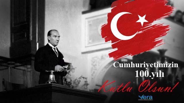 Cumhuriyetimizin 101. yılı kutlu olsun. #OnunEseri #29EkimCumhuriyetBayramı