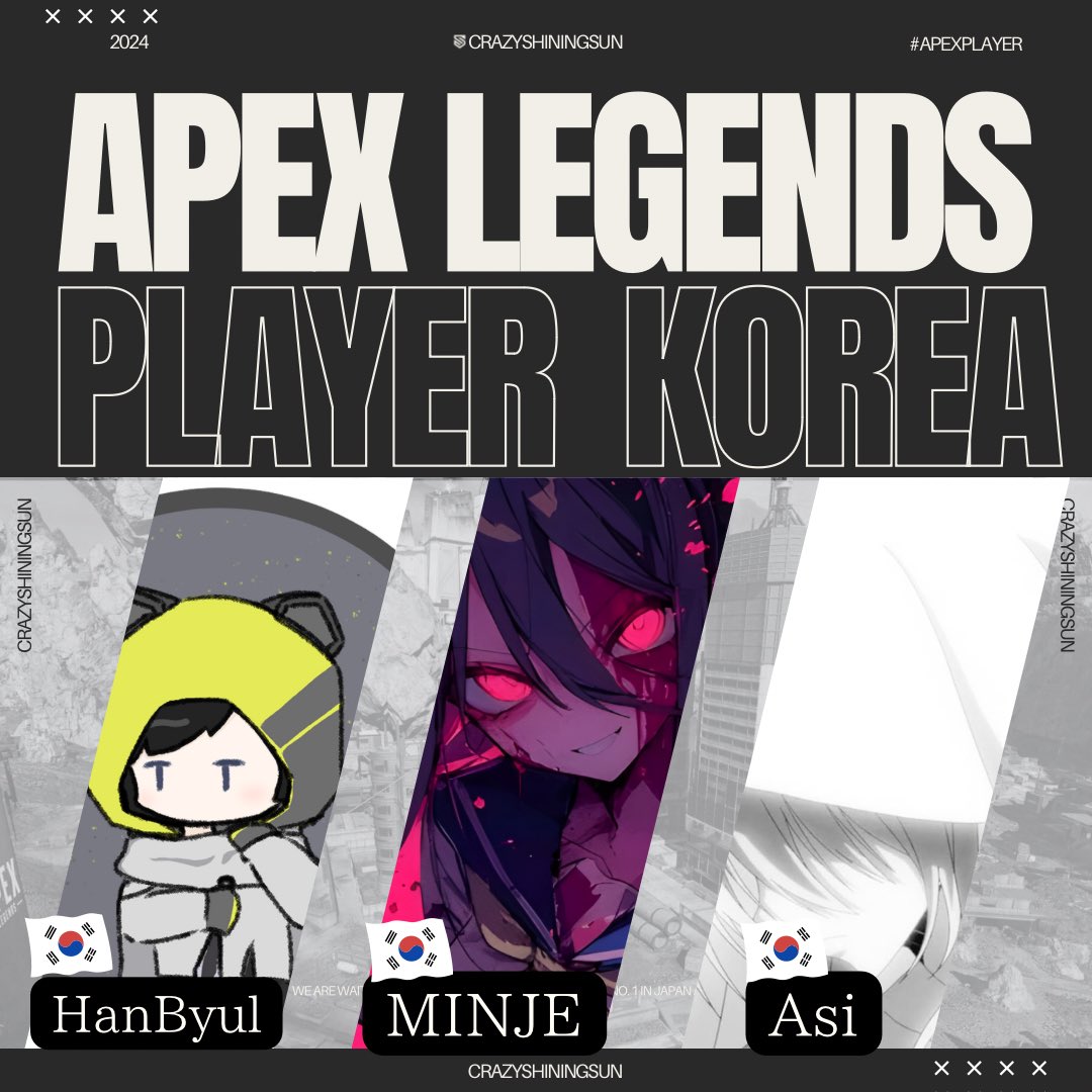 Team_remake_gg's tweet photo. Remake_Esports は 24.10.29 をもって Apex Legends の韓国選手3名を @CSS_esports_jp に移籍させることになりました。 選手3人の移籍により公式メンバーが0人になりましたので、暫定的な休みを持つ形になります。

REを応援してくださって感謝すると同時に、新たに CSS の応援もお願いします！

#APEX https://t.co/S7dUikh7Si