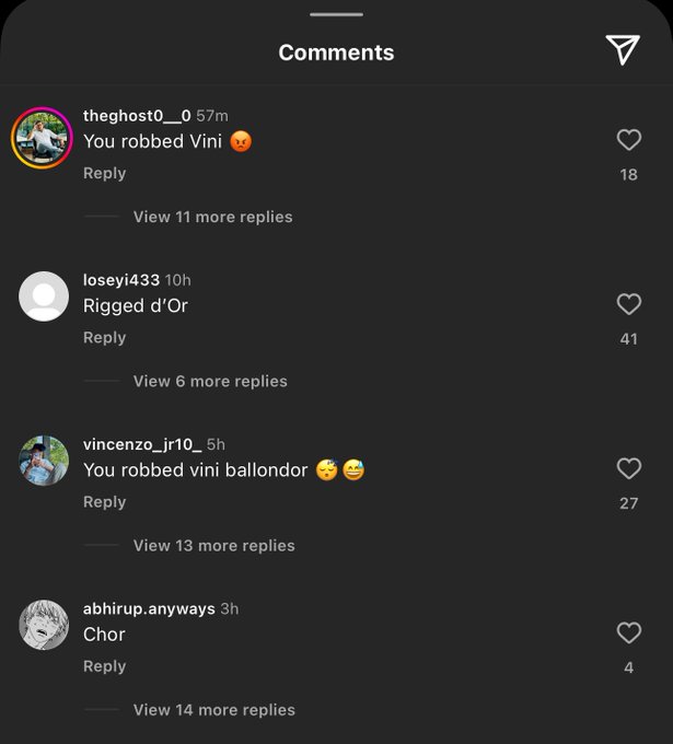 TrollFootball's tweet photo. Real Madrid fans are posting hate comments on Rodrigo De Paul's Instagram thinking he's Rodri. https://t.co/w8LZGosxK0