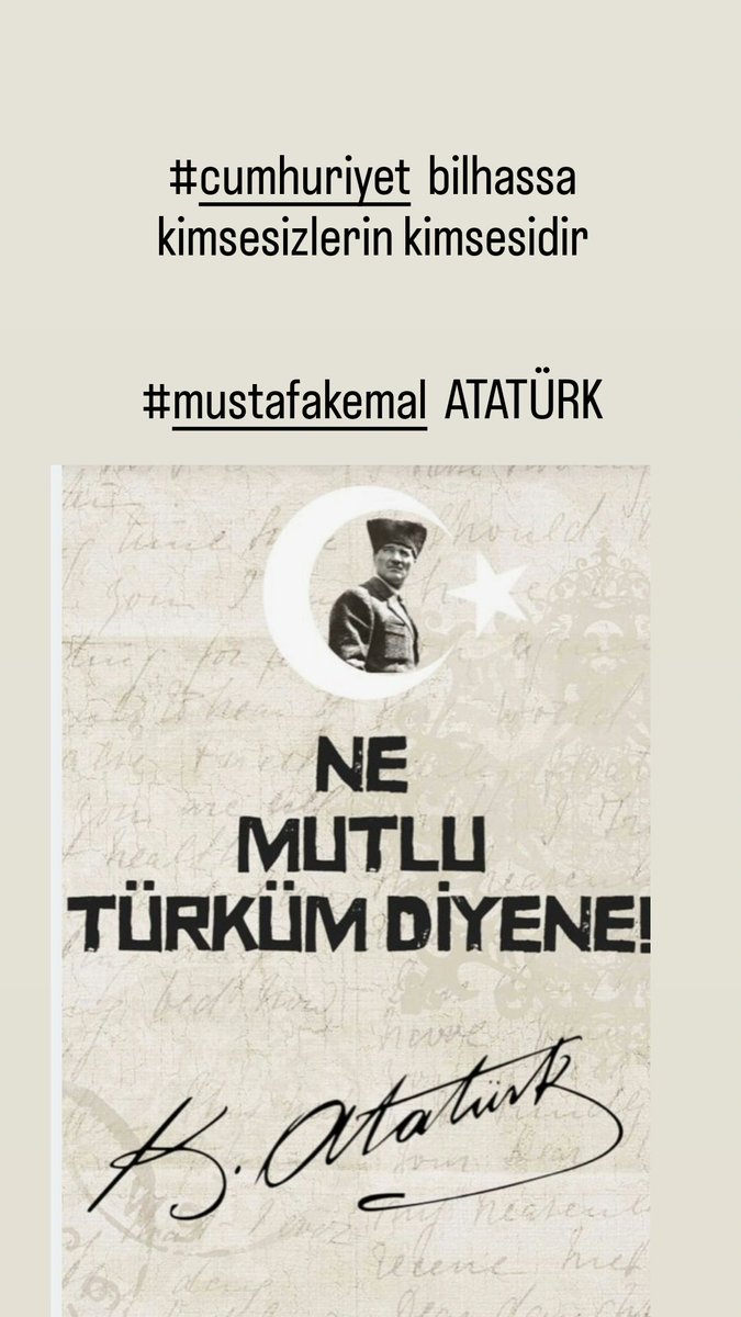 #BenTürkDeğilim diyen kansızlara inat #NeMutluTürkümDiyene