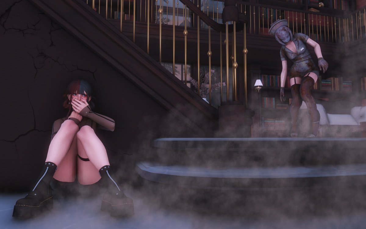 Akari_Sara_x_x's tweet photo. #GPOSERS #EorzeaPhotos #ffxivgposers #FFXIVScreenshots #ffxivsnaps #ffxivgpose #Midlander_today #ReShade #eliomods #silenthill https://t.co/e1eBSblk5I