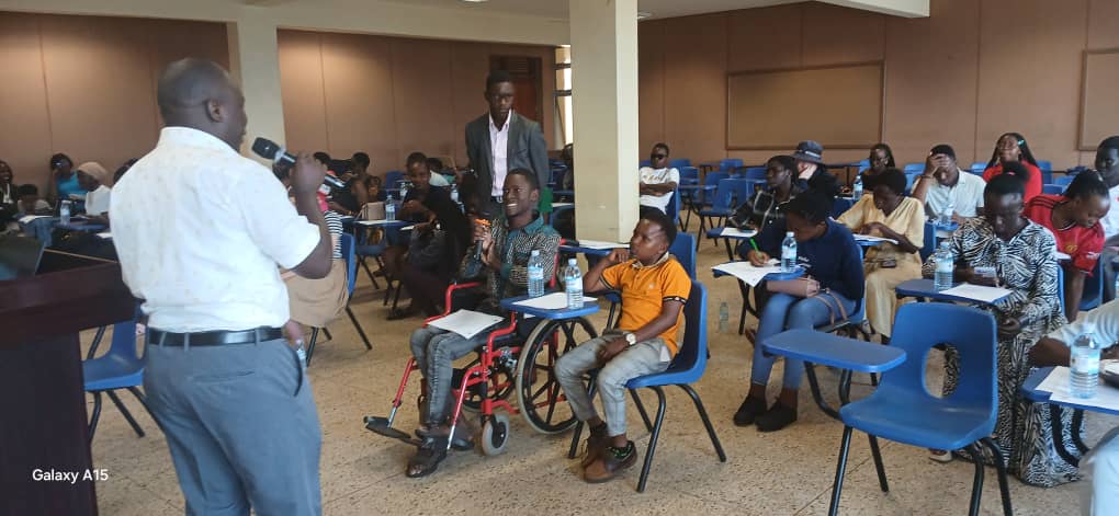 I was privileged to facilitate an awareness training session specifically on self awareness vs personal responsibility,  advocacy vs entitlement for all students with disabilities organized by Makerere university mastercard foundation scholars program .