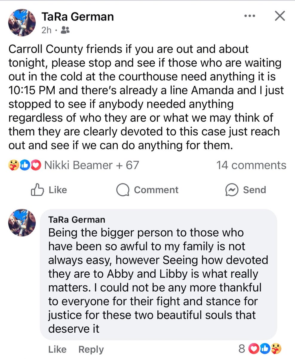 TurboUncloaked's tweet image. 💙💜#JusticeforLibbyandAbby 💜💙#Justiceforabbyandlibby #Delphi #DelphiTrial