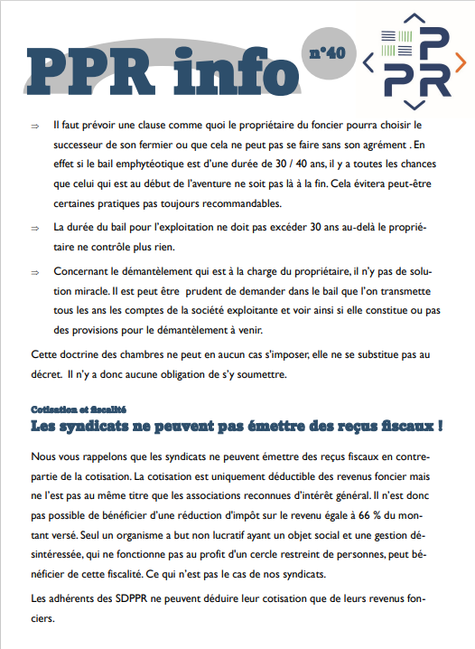 Syndicat de la Propriété Privée Rurale 27 tweet media