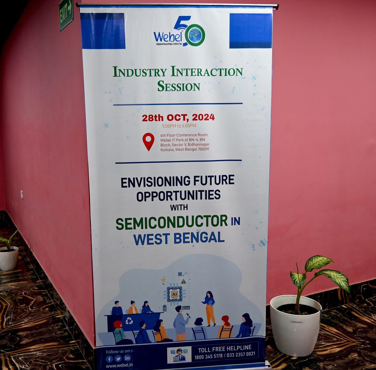bengalwithrohit's tweet photo. โEnvisioning Opportunities with Semiconductor in West Bengal'
An Interaction Session with Industry was organised by #Webel Yesterday at BN4 IT Park in presence of Hon'ble MIC, Shri #BabulSupriyo DIT&E, Govt of WB and Shri Sanjay Kumar Das, Additional Secretary - DIT&E, Govt of WB & MD - WBEIDCL with eminent dignitaries from GlobalFoundries
#semiconductor #westbengal #comeinvestinbengal #globalfoundries