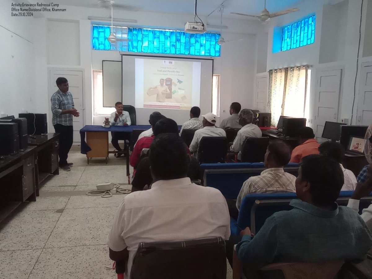 KhammamPost's tweet photo. Vigilance Awareness Week-2024 at Khammam Division https://t.co/mAxYold3Es