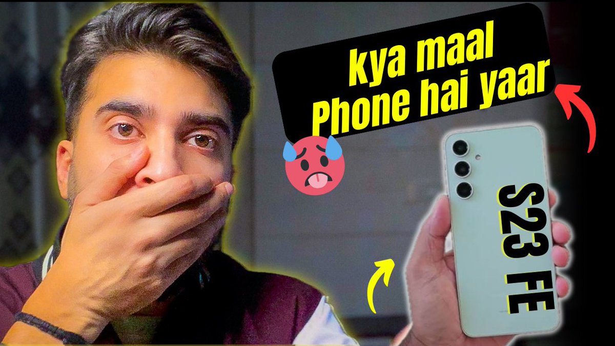 _techfriction's tweet image. I created a video about the Samsung S23 FE, discussing whether you should buy it or not. Check out the full video on YouTube using the link provided
#s23fe #s23fereview #techfriction 

youtu.be/KJYn82Qcu_k