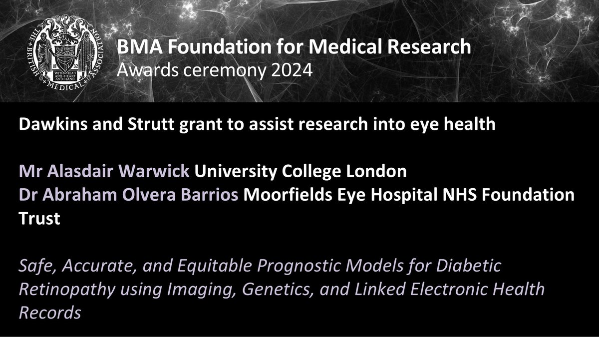 BMA Foundation tweet media