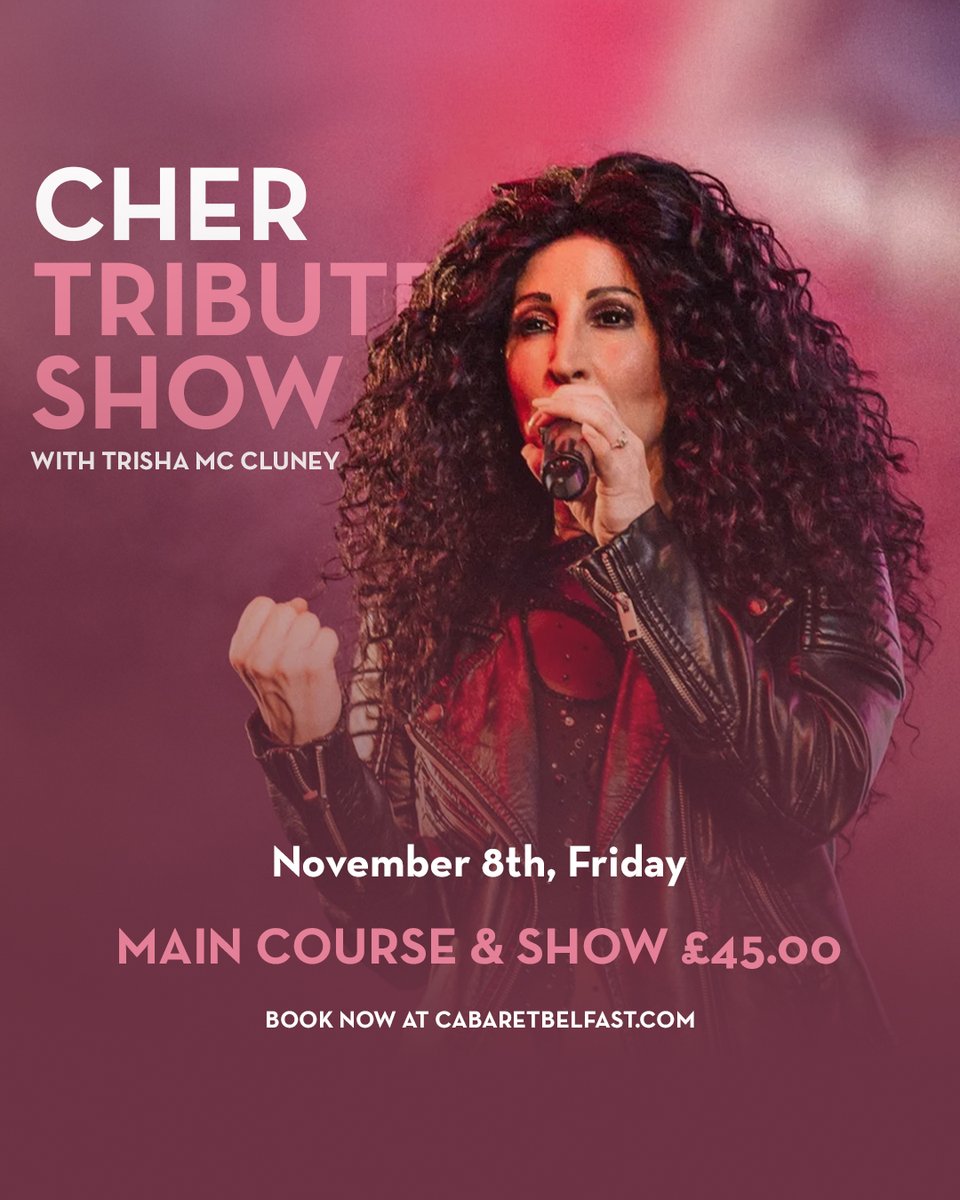 ✨ Upcoming at Cabaret! ✨

Enjoy nights filled with unforgettable entertainment and delicious dining, perfect for a memorable evening out 🎤🍽️

📅 Book your table now via l8r.it/Gm6j

#CabaretSupperClub #TributeShows #LiveEntertainment #OurCast #DinnerAndShow