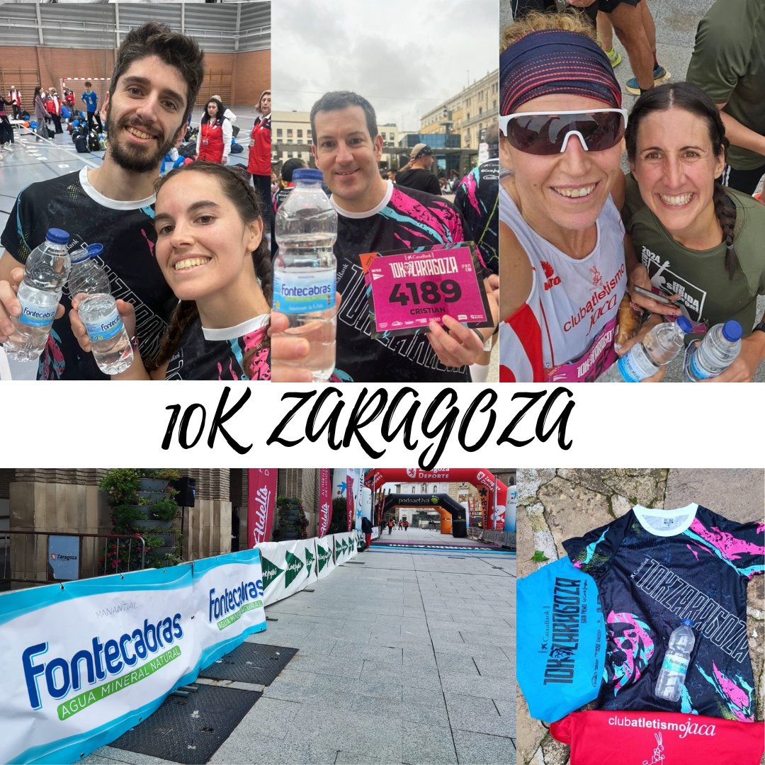 El pasado domingo, tuvo lugar la 10k de Zaragoza, en la que participaron 5.300 corredores, que por supuesto, estuvieron muy bien hidratados, gracias a 💦Fontecabras.💦
Enhorabuena a todos los ganadores. #hidratacion #aguamineral #10kzaragoza #deporte