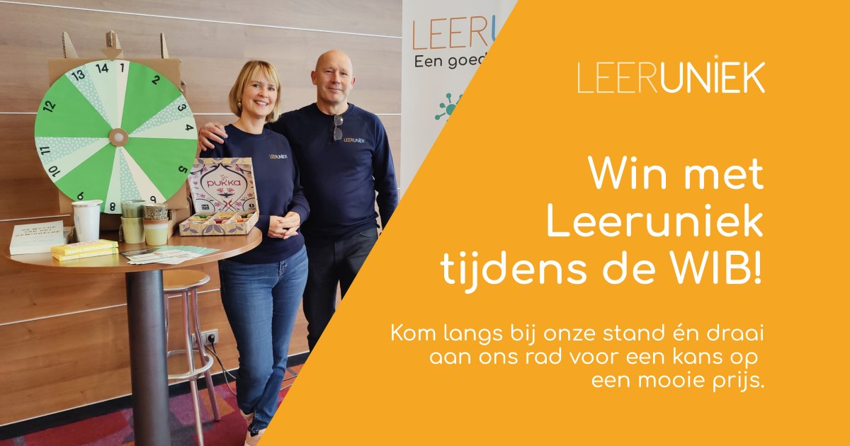 Draai aan ons rad en win!
 
Tijdens de Week Intern Begeleiden maak je bij Leeruniek kans op toffe prijzen. Wat je precies kunt winnen? Dat houden we nog even spannend. Blijf ons volgen voor meer info! 😉  

#WeekInternBegeleiden #Winactie #Leeruniek #Onderwijs