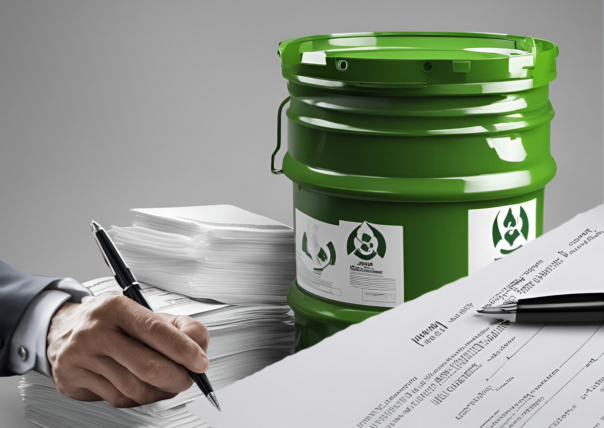 Actualizar tu autorización de #residuos #peligrosos es clave para proteger el #medioambiente y la salud pública. En PREOCA, te ayudamos a cumplir con las normativas. ♻️🌍 ¡Contáctanos! #GestiónAmbiental #Sostenibilidad 
labur.eus/7iROd