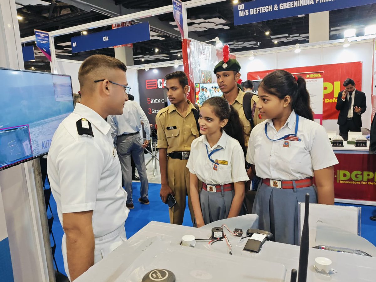 Indian Naval Academy tweet media