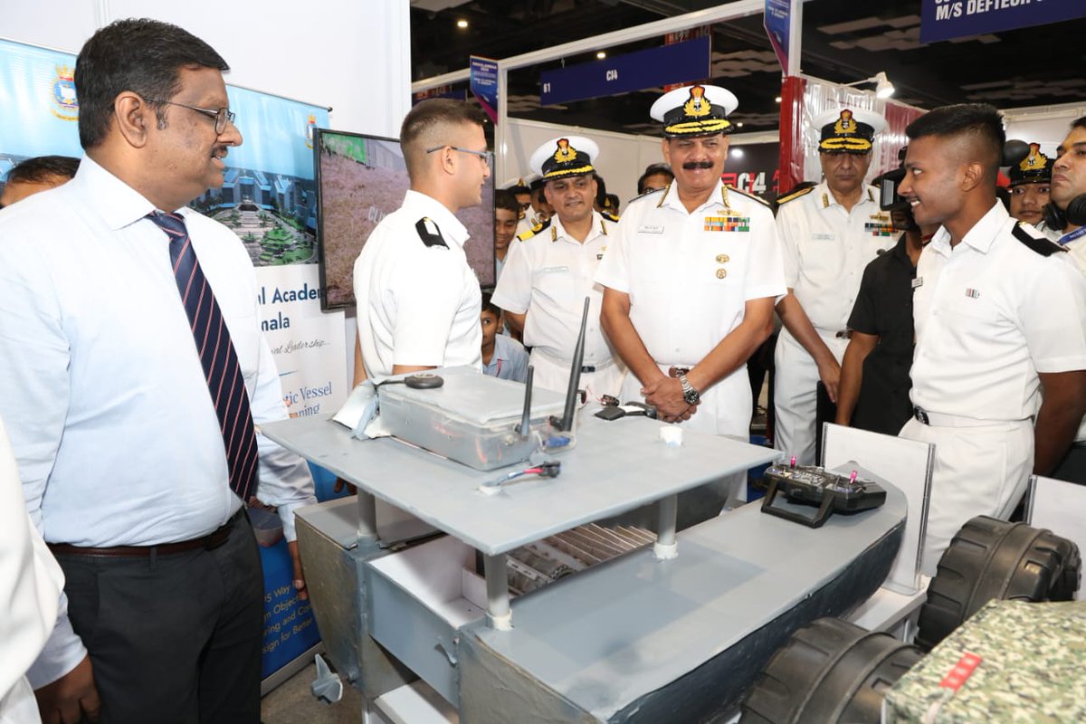 Indian Naval Academy tweet media