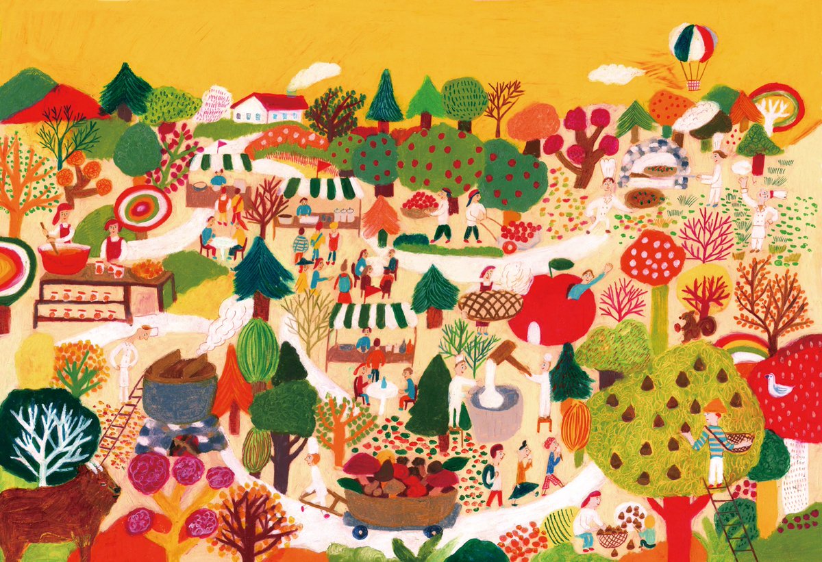 どんぐり祭🍁 #柴田ケイコ さん原画展 ＼ 銀の森の洋菓子ブランド