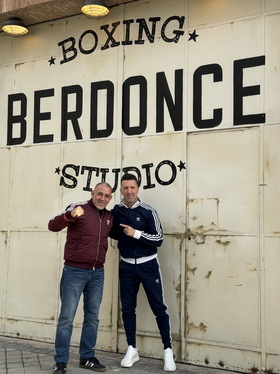 dr_pedrodiaz's tweet image. Honored to visit Berdonce Boxing Gym and catch up with my friend and champion. Proud to see the legacy he’s building here! #madrid #boxing #pedrodiaz