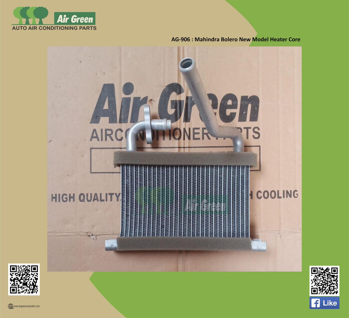 AirGreenCorp_'s tweet image. Mahindra Bolero New Heater Core Now Available !! Buy The Best , Forget The Rest .
#Airgreen #AutoAircon #autoairconditioning #radiators #heatercore #india #aftermarket #tempotraveller
#suzuki #hyundai #hanon #sanden #Mahle #behr #pvl #tata #mahindrarisechallengendra #GMP #ford