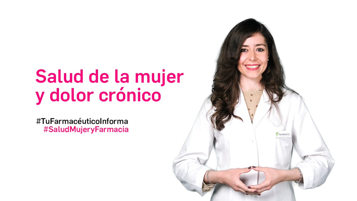 Farmaceuticos_'s tweet photo. Salud de la mujer y dolor crónico. 

El dolor crónico afecta a el 20 y el 30 % de la población. 

Videoconsejo impartido por Victoria Fernández, elaborado por el @Farmaceuticos_,  @OrganonEspana
 y @Medicina_TV

https://t.co/edW1EsKK4q

#SaludMujeryFarmacia #TuFarmacéuticoInforma https://t.co/gR4C9qutz1
