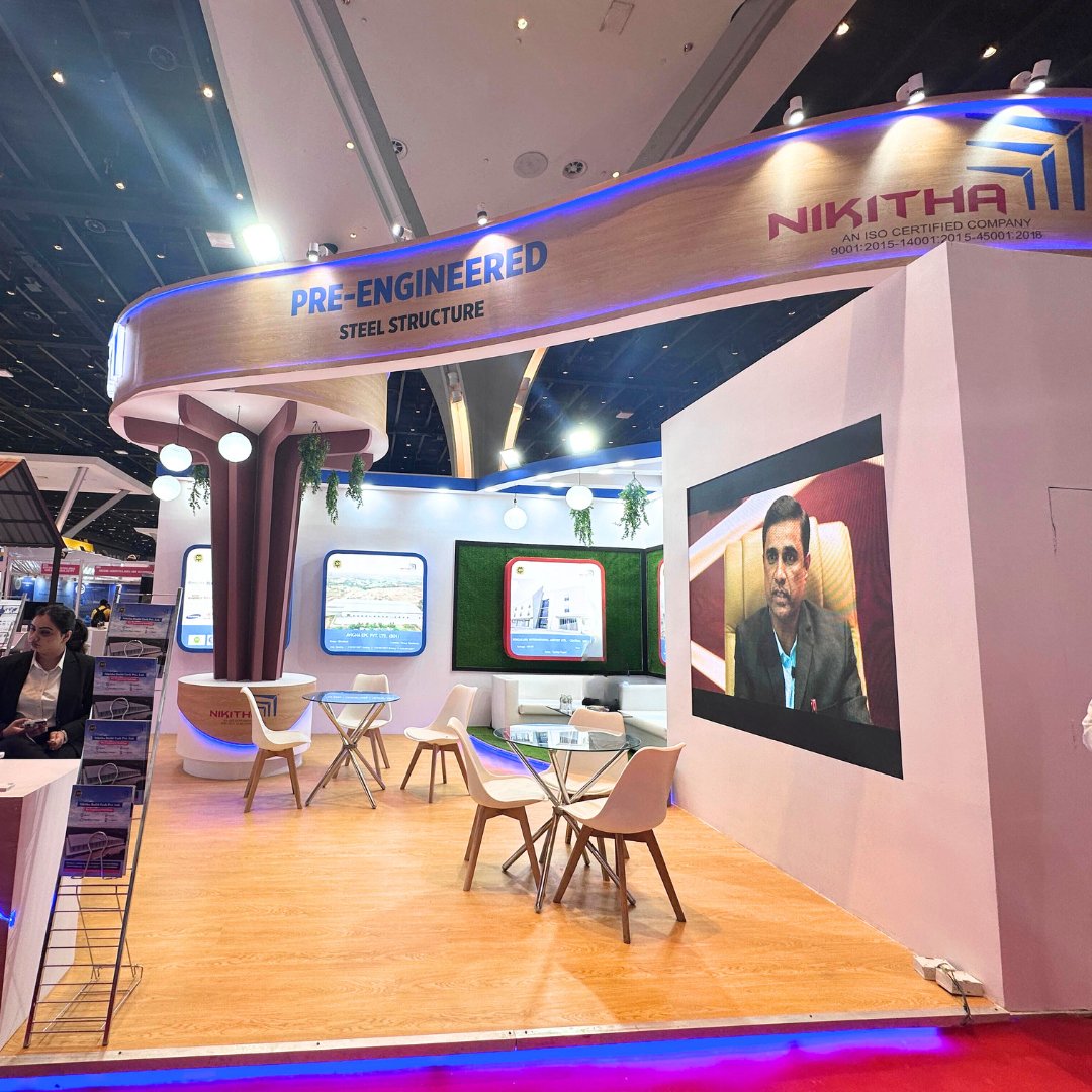 Nikithabuildtec's tweet photo. We are pleased to announce that Nikitha attended the #SteelConstructionExpo2024 at the Jio World Convention Centre as the Silver Sponsor.
We are overjoyed with the response we have gotten to the exhibition.

For more details please visit website -
https://t.co/1LTw1fazx5 https://t.co/W3RomdEELk