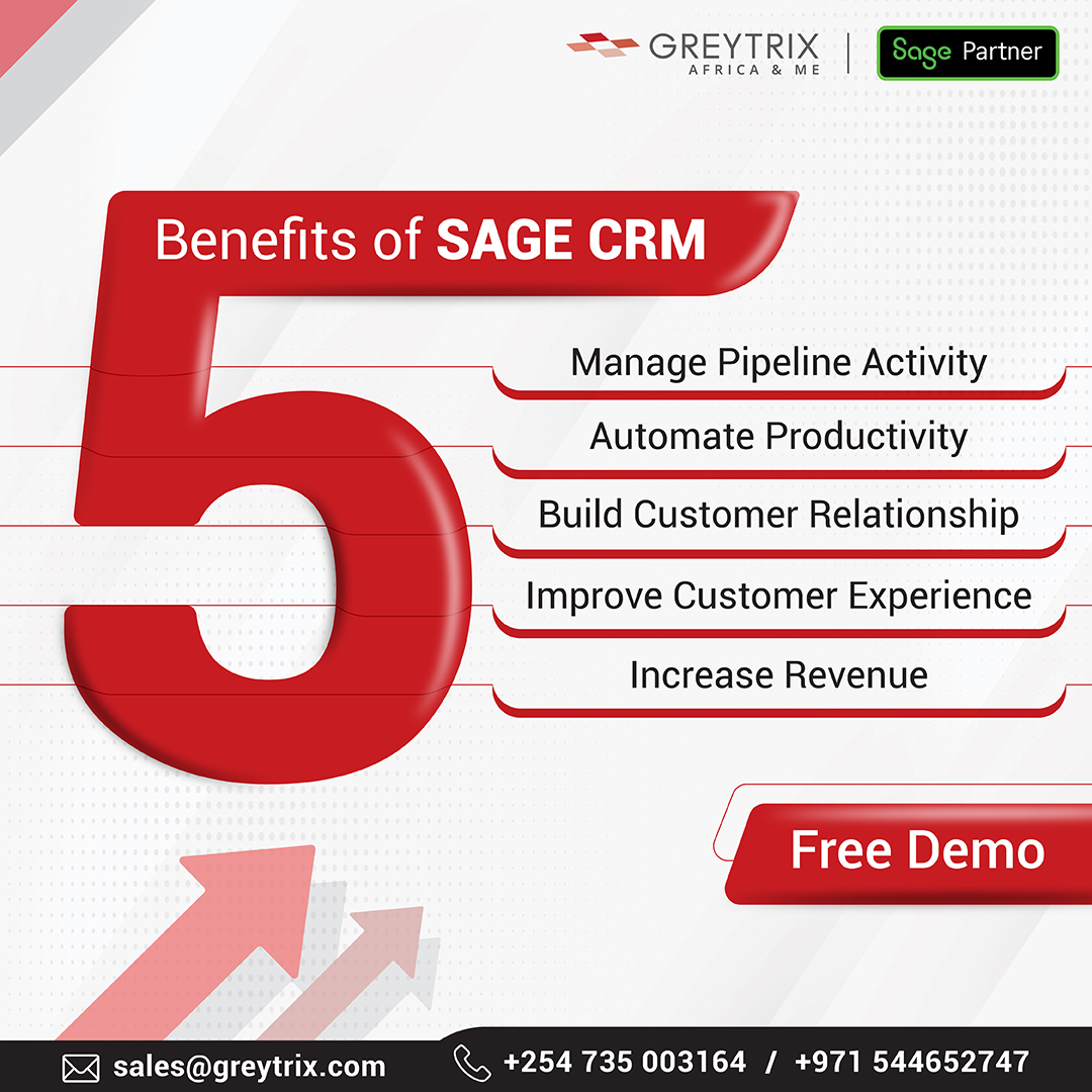 GreytrixAfrica's tweet image. Foster stronger customer relationships with the powerful tools of #SageCRM.

Know More - greytrix.com/africa/product…

#CRMSoftware #GreytrixAME #SageSolutions #BusinessSoftware #CRMIntegration