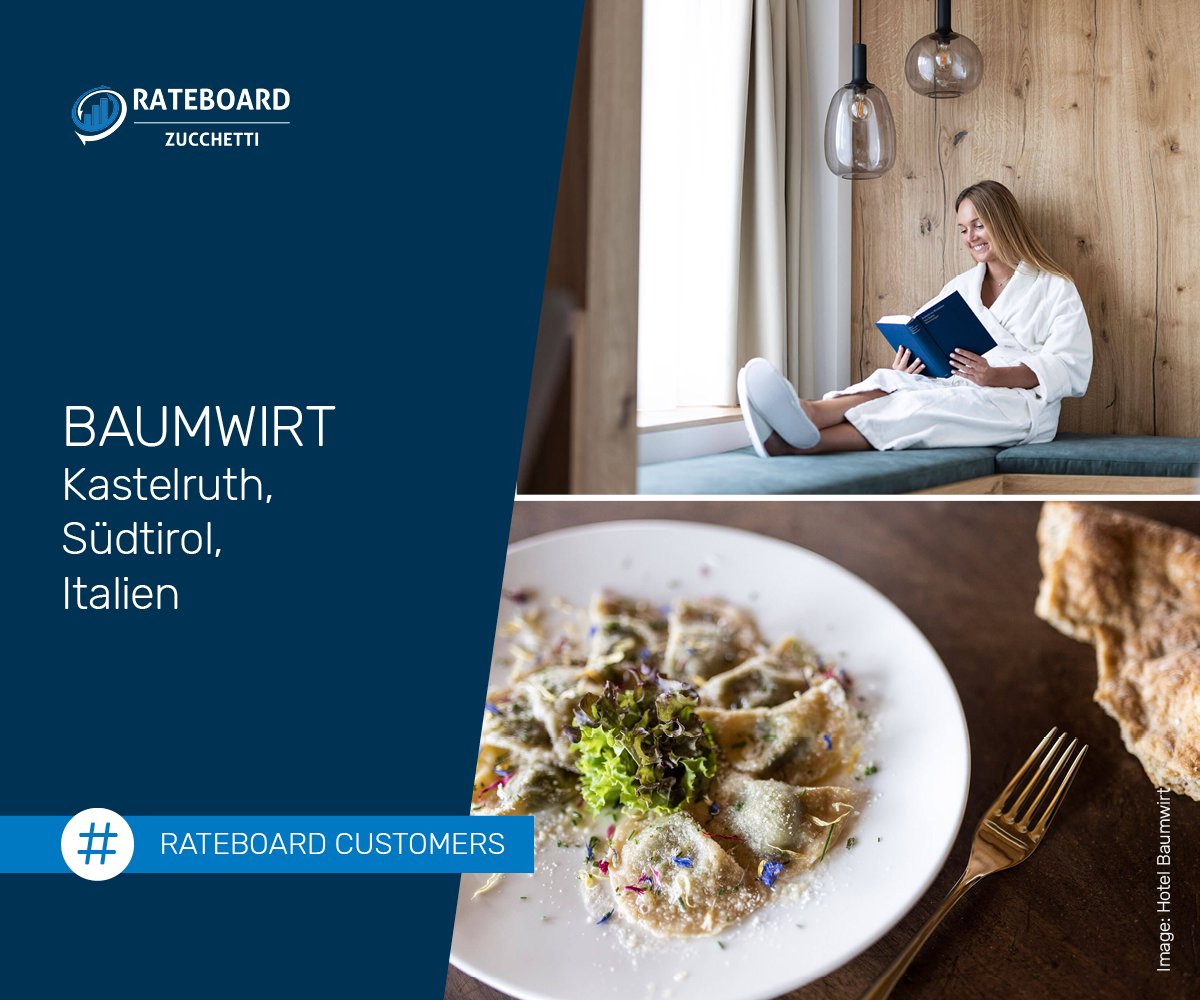 Ein herzliches Willkommen nach Südtirol! 👋 💙

Wir freuen uns, das Hotel Baumwirt als neuen Partner bei RateBoard zu begrüßen! Danke an das Team für das Vertrauen. Wir freuen uns auf die gemeinsamen Zusammenarbeit!

#Neukunde #Partnerschaft #TeamRateBoard #hotellove #bezucchetti