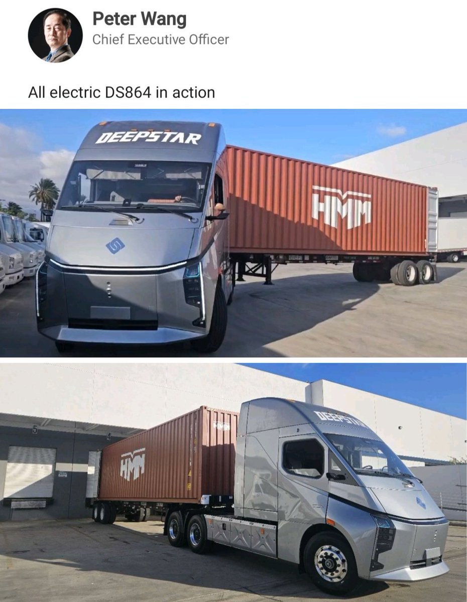 _X_Alex_'s tweet photo. Peter Wang:
All Electric DS864 in action
Cenntro #Deepstar 864 - #DS864
#EV #ElectricVehicles
#CENN #CENNTRO - $CENN https://t.co/5e9j5eAg6N