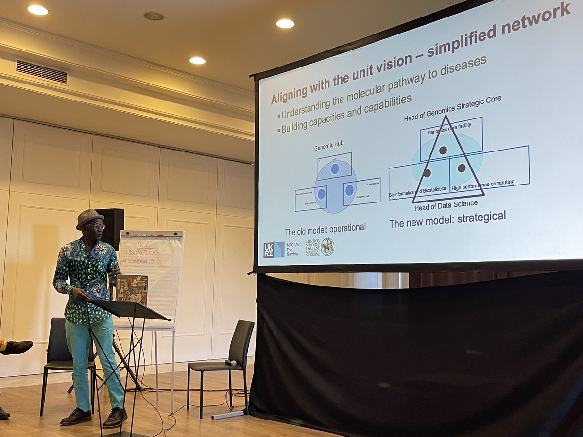 Next is Abdul Sesay <a href="/DocKarim221/">Abdul K Sesay</a> who runs a genomics and molecular biology lab in Gambia 🇬🇲 <a href="/MRCClimb/">CLIMB-BIG-DATA</a>