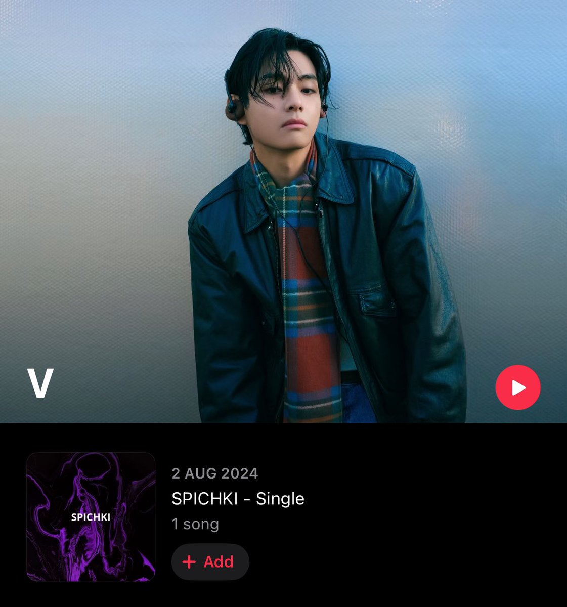 Hello <a href="/AppleMusic/">Apple Music</a> <a href="/GeffenRecords/">Geffen Records</a> <a href="/BIGHIT_MUSIC/">BIGHIT MUSIC</a> 

A song from another artist that has the same name as V was credited wrongly under V (BTS)' Apple Music profile and iTunes.

Please fix it as soon as possible to avoid misinformation.