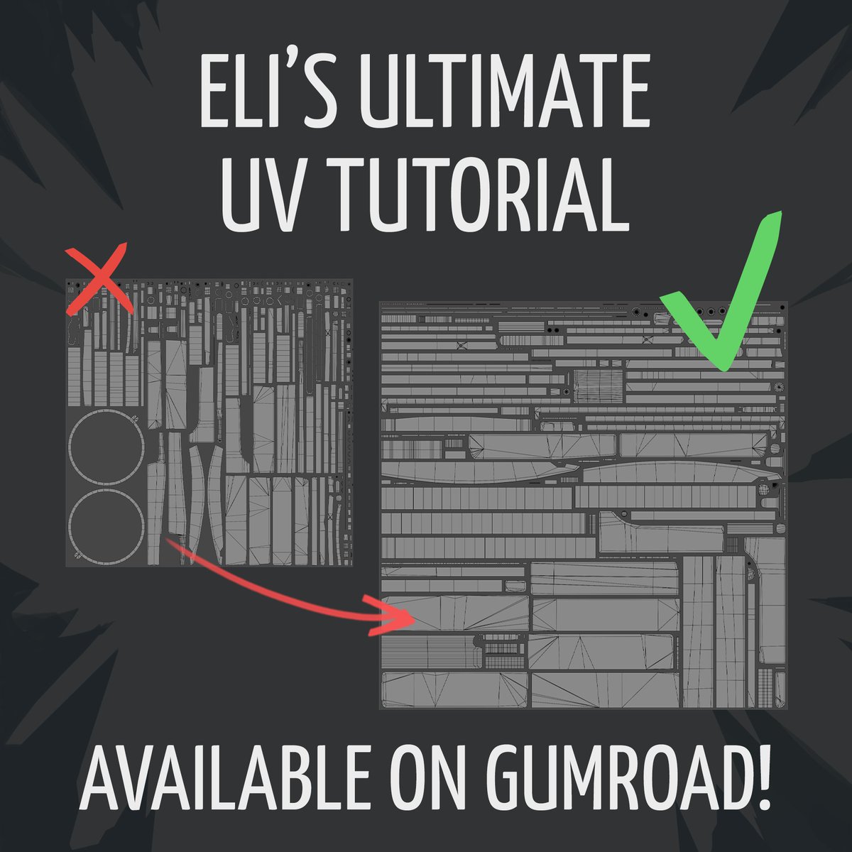 hi guys!

I've made a UV Tutorial for game ready assets! It's available for free on my Gumroad :D

Link below!

Note that it is based on my knowledge &amp; experience. It may not cover everything about UVs