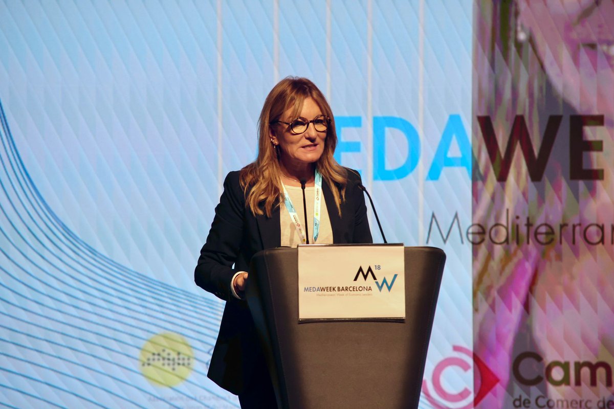 economieslocals's tweet photo. 🔛La presidenta delegada de l'Àrea de #DesenvolupamentEconòmic i Turisme de la @diba, @anammartinez, ha participat en la inauguració de #MedaWeek2024, organitzat per @ascameorg. 

🗣️ "Estic segura que les idees i els projectes que es compartiran aquí contribuiran a millorar la vida de la nostra ciutadania i a reforçar la posició del Mediterrani a l'economia global"