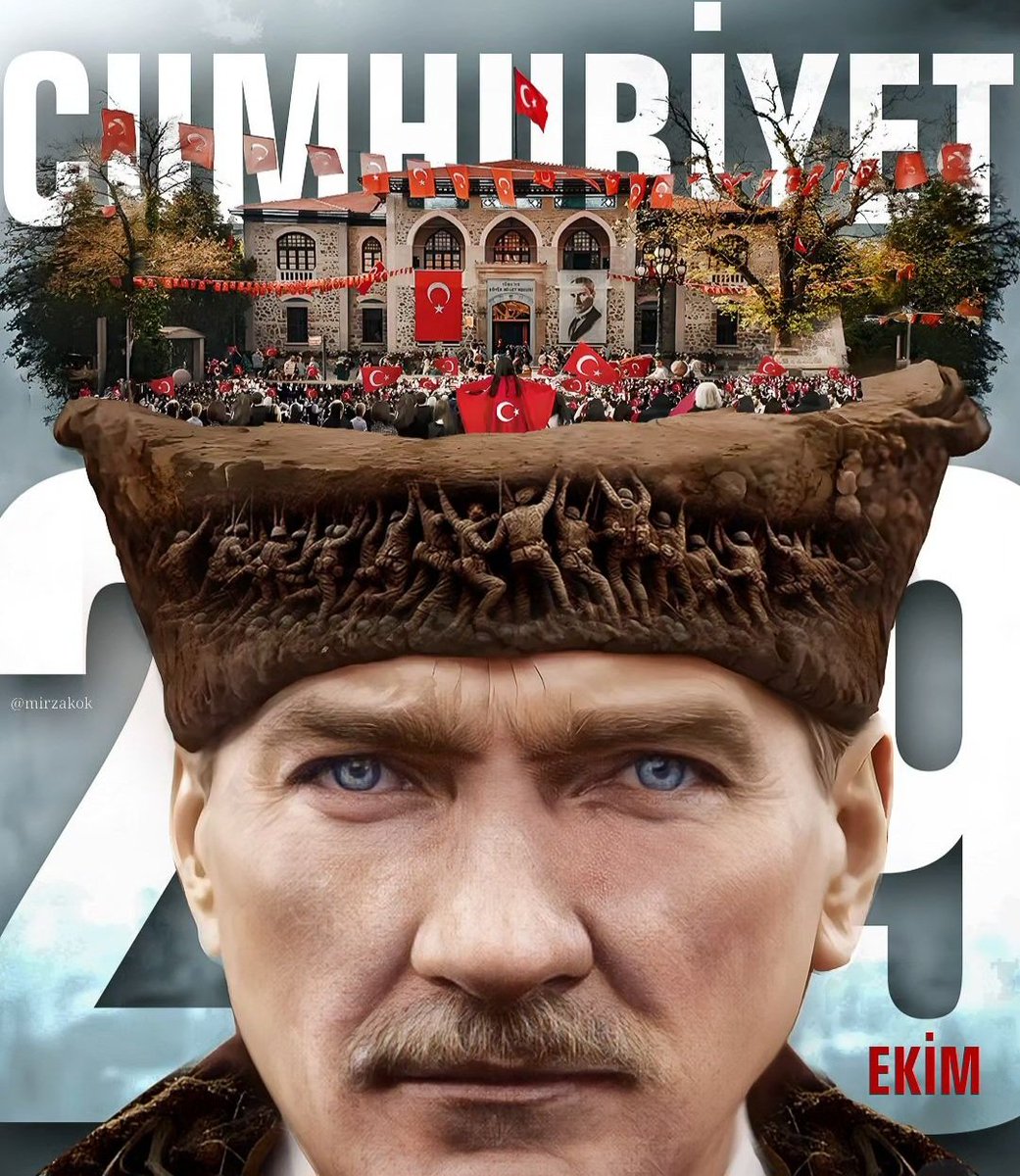 BeLLaPaiis's tweet photo. "Ey yükselen yeni nesil,, İstikbal Sizsiniz.. Cumhuriyeti biz kurduk, Onu yükseltecek ve yaşatacak olan Sizlersiniz!" Mustafa Kemal Atatürk 

#29EkimCumhiyetBayramımız Kutlu Olsun 🇹🇷
Ne Mutlu Türküm Diyene🇹🇷🇹🇷 https://t.co/CDHzj4Rrfl