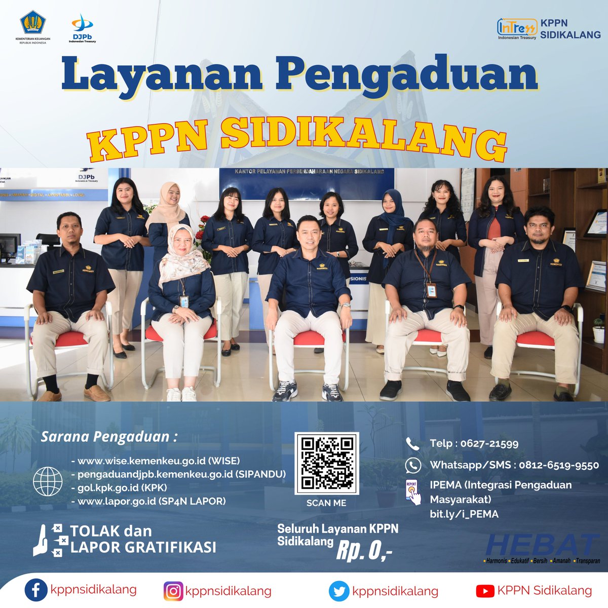 kppnsidikalang's tweet photo. Selamat sore Sobat #InTress
Pada hari Senin, 28 Oktober 2024 KPPN Sidikalang menyelenggarakan kegiatan Refreshment Bendahara Terkait Pengelolaan Kas dan Rekening pada Satker Kementerian/Lembaga dalam rangka penguatan kompetensi Bendahara Satker Kementerian/Lembaga (K/L).
#Handal https://t.co/CqNCkWs6Vs