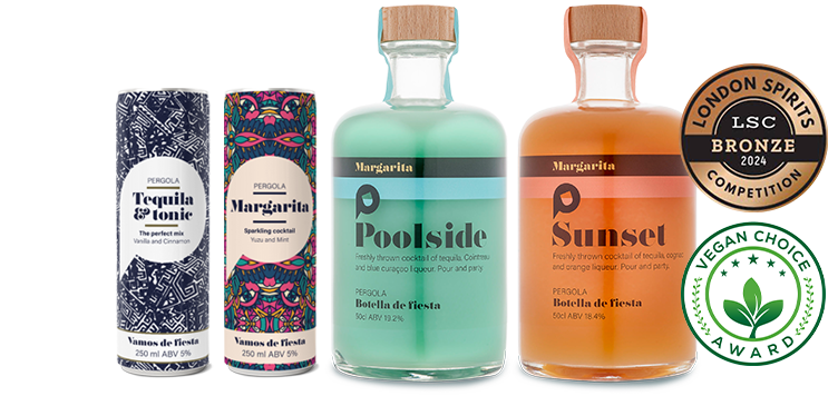 Introducing Pergola Cocktails. Tequila based drinks for lovers of fun distinctive drinks. Trade buyers please clickthrough to find out more and purchase comesto.co.uk/pergola-drinks/