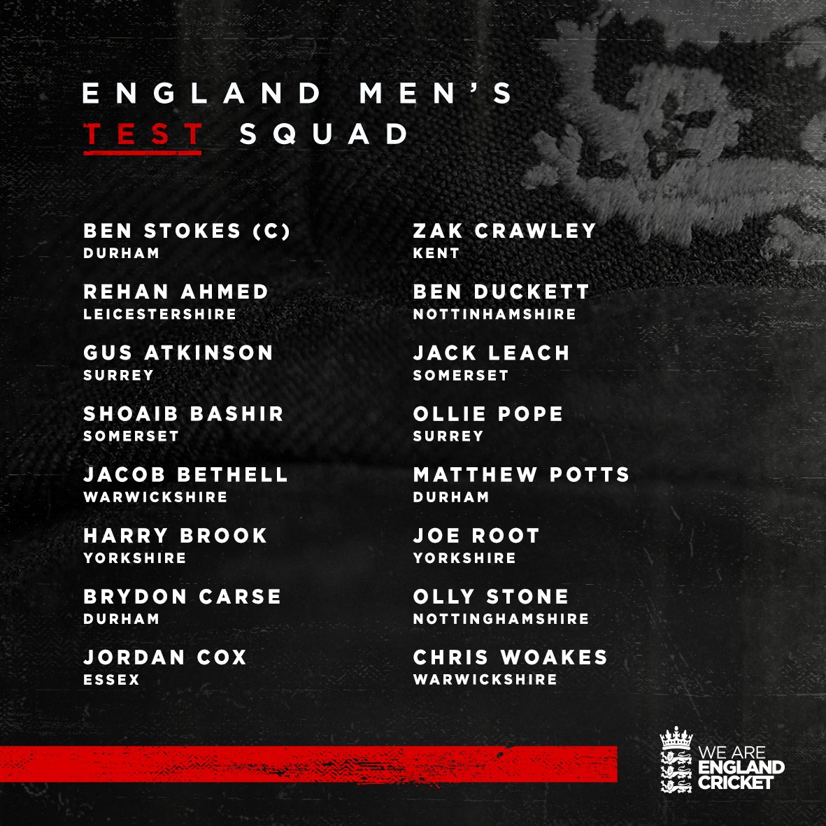 England Cricket tweet media