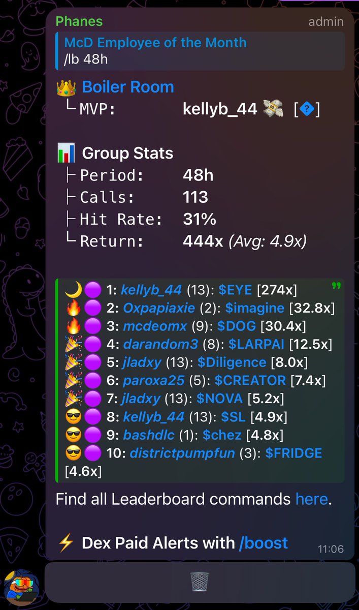 mcdgains's tweet photo. We won’t stop won’t stop
The Boiler Room keeps clicking.

New Discord Server will be ready soon 🤫 https://t.co/itPH0DxKIt