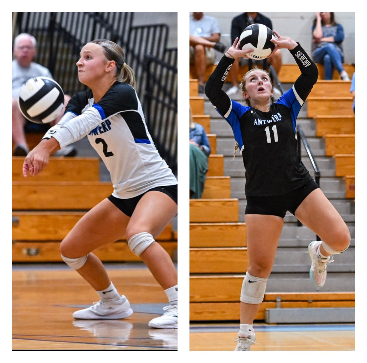 LadyAVolleyball's tweet photo. Congratulations to Caroline Rohrs and Maddy Peters on earning GMC and All District recognition! Well done ladies!! 

Caroline Rohrs: 2nd team GMC, 2nd team All District 7

Maddy peters: Honorable Mention GMC https://t.co/AGQc9OHZya